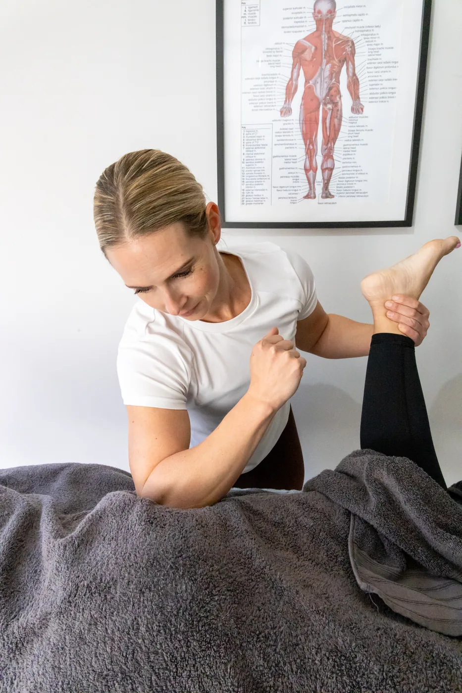 Sports massage treatment